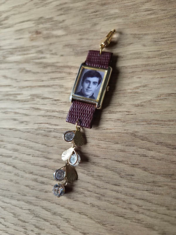 Bijou de pr&eacute;sence n&deg;15 &ndash; Montre ORIS vintage personnalis&eacute;e avec photo